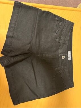 Royalty For Me Black Denim Jean Shorts